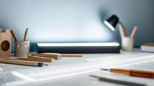 Idées lumineuses : 10 façons d'utiliser une réglette LED blanche