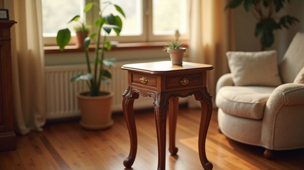 Les avantages d'un guéridon en bois pour votre déco intérieure