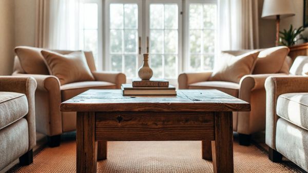Les avantages d'un guéridon en bois pour votre déco intérieure