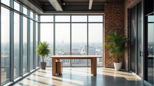 Sélection de bureaux industriels pour un espace de travail stylé