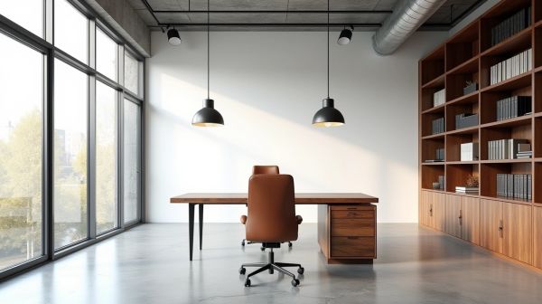 Sélection de bureaux industriels pour un espace de travail stylé